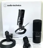 Audio-Technica Condenser USB Microphone AT2020USB-X Black New