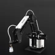 3-Axis Mechanical Robot Arm Manipulator Programming Robotic Arm w/ Air Pump