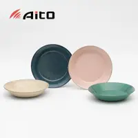在飛比找ETMall東森購物網優惠-日本進口美濃燒AITO家用陶瓷餐具摩登純色深口碟意面盤水果盤