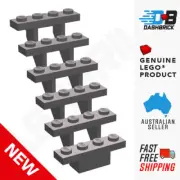 Genuine LEGO® - Stairs 7 x 4 x 6 Straight Open, Dark Grey [30134] BRAND NEW