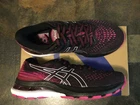 New $160 Asics Gel-Kayano 28 Black Fuchsia Pink Sneakers Shoes Women 6.5 NIB