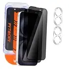 Privacy Screen Protector for iphone 16 Plus 6.7 iphone 16 Plus, 6.7 inch Black