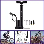 Bike Portable Pump Air Bicycle Pump Inflator for Presta and Schrader Valve Tire