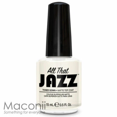 All That Jazz - Toned Down - Turn Gloss to Matte Matt Top Coat Nail Polish 40002