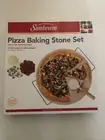 Sunbeam 3-Piece Clay Pizza Baking Stone Set