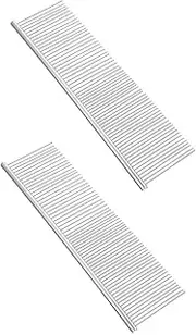 2pcs Metal Comb Fringe Tassels DIY Tassel Tools Brush for Macrame Pet Grooming Tools Pet Supplies Macrame Combs Tassel Combs Macrame Supplies Cat Combs Silver Stainless Steel