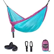 Camping Hammock - Portable Hammock Accessories w/Tree Straps