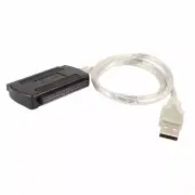 Computer USB 2.0 to SATA IDE 40 Pin Female Cable Adapter for 2.5 3.5 Hard Disk