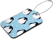 [YTYVAGT] Luggage Tags for Suitcases,Luggage Tag,Backpack Luggage Tags,2-Pc,Cartoon Penguin