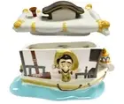 NEW Disney Jungle Cruise Ceramic Cookie Jar Theme Park Attraction Adventureland