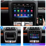 ANDROID 12 FOR 02-10 PORSCHE CAYENNE APPLE CARPLAY CAR STEREO RADIO GPS WIFI 32G