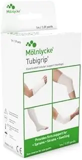 Tubigrip G Natural x 1m | Firm Support for Sprains, Strains and Swelling of large knees or thighs