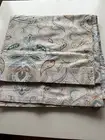 Cynthia Rowley Paisley Fabric Shower Curtain Multicolor.