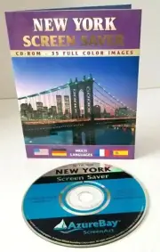 New York Screen Saver CD-Rom 35 Full Color Images