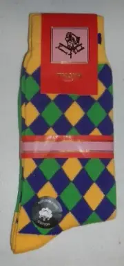 Krewe of Thoth New Orleans Mardi Gras Pair of Socks