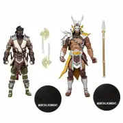 Mortal Kombat Sub-Zero vs Shao Khan 7" Action Figure 2-Pack [MCF11054]