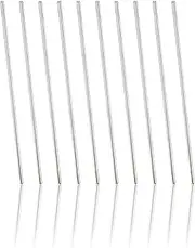 TORMEN Steel Round Axles Shaft Rod Straight Metal Round Shaft Rod Bars Compatible for DIY Car Robot RC Model Helicopter Remote Control Aircraft(2 * 100MM