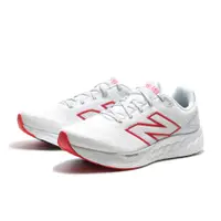 在飛比找PChome24h購物優惠-NEW BALANCE 慢跑鞋 FRESH FOAM 全白紅