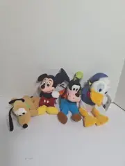 Mickey, Donald And Goofy Beanie Babies