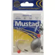 Mustad Hook Grouper Rig 8/0 150lb Test 4 oz Bottom Fishing Bait Rig Snapper
