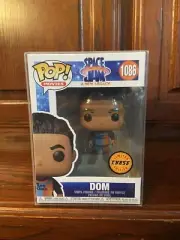 Funko Pop! Space Jam (2021) A New Legacy Dom #1086 CHASE + Pop Protector!