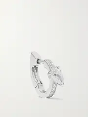 [Repossi] Repossi - Harvest 18-karat White Gold Diamond Single Earring - Silver - One size One size Silver