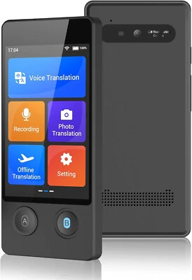 2024 Instant Two-Way Language Translator, 144 Languages Supported Online/Offline