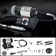 220V Jewelry Rock Polishing Cutting Buffer Machine Bench Lathe Polisher 800W