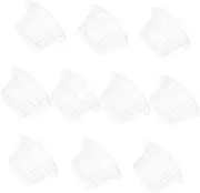 HAKIDZEL 10pcs Lightweight Hydroponic Plant Cups with Enhanced Depth Durable Garden Mesh Net Baskets for Soilless Cultivation and Efficient Plant Growth