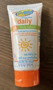 TruKid Sunny Days Daily SPF 30+ UVA/UVB Reef Safe Sunscreen Lotion Mineral NEW!