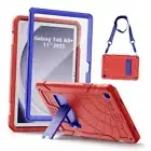 Samsung Galaxy Tab A9 Plus Case 11 Inch 2023, Slim Soft Silicone Galaxy Red