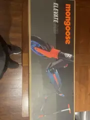 Mongoose Elevate Duo Youth/adult Folding Kick scooter, ages 8 Years and Up