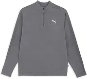 [PUMA] Golf Sweater, Men's PF Tech Line 1/4 Zip Sweater