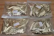 Lot of 400 Gold Tone Metal Leaf Leaves Findings Cut-Outs Charms Craft Accents