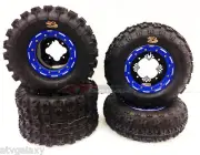 DWT G3 Beadlock Rims GBC XC Master Tires Front/Rear XC Kit Yamaha Raptor 700 660