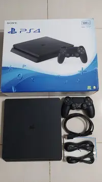 在飛比找Yahoo!奇摩拍賣優惠-現貨 中古 PS4主機 薄機 Slim 500G CUH-2