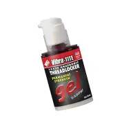 Vibra-TITE 135 Permanent Strength Gel Anaerobic Threadlocker, 35 ml Pump, Red