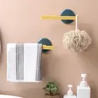 Towel Bar Non-slip Space-saving Nordic Style Shape Plastic Towel Shelf Home