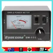 Mcbazel Surecom SW-111 100 Watt SWR/Power Meter for CB Radio Antenna.