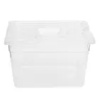 11L Collapsible Hinged Sous Vide Container With Lid For Fast Heating Cooker