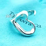 Tiffany Silver 925 Open Heart Ring Size 10 Elegant JP size