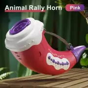 NNEDSZ Pink Interactive Animal Sound Whistle Horn for Kids - Lung Capacity Train