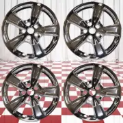 4pc Chrome 5 Spoke 17" Wheel Skins for 2020-2023 Ford Mustang EcoBoost Fastback