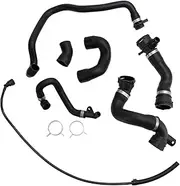 Areyourshop Radiator Coolant Water Hose Pipe Kit (7 Hoses) for BMW 128i 2008-2013, 328i 2007-2011, 328i Convertible/Coupe 2012-13, 328i xDrive 2009-12, 328xi 2007-08