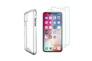 iCoverLover For iPhone 11 Pro Case & [2-Pack] Glass Screen Protectors Clear