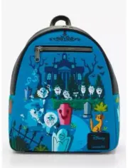 Loungefly Disney The Haunted Mansion Cartoon Artwork Mini Backpack
