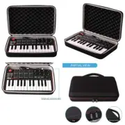 LTGEM Travel Hard Carrying Case for Akai Professional MPK Mini MKII & A-Gray