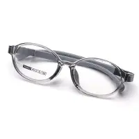 在飛比找蝦皮購物優惠-近視眼鏡 平光眼鏡 抗藍光眼鏡 超輕硅膠圓形兒童眼鏡框 4-