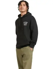 [Brixton] Hubal Hoodies in Black