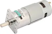35W 12V DC Gear Motor, High Performance Pure Copper Coil for Home Automation, Aircraft (300RPM 12V)